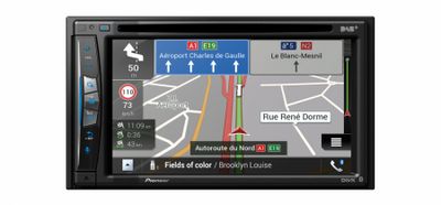 Pioneer AVIC-Z730DAB, Autoradio mit kabellosem Apple CarPlay, Navigation und DAB+