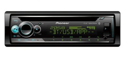 Pioneer DEH-S520BT, Autoradio mit Bluetooth und 3x Vorverstärkerausgang