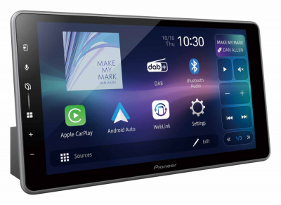 Pioneer SPH-DA97DAB-UNI2, 9-Zoll-Autoradio mit kabellosem CarPlay/Android Auto