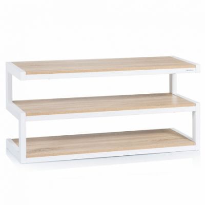 Norstone Esse, Media-Rack weiß/Eiche