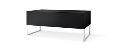 Norstone Khalm 140, TV-/Media-Rack in Klavierlackschwarz
