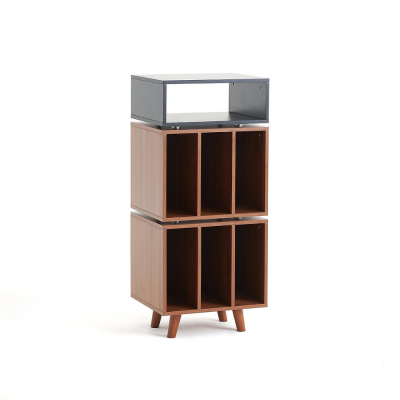 Norstone Stockholm 1100, schwarz/Nussbaum