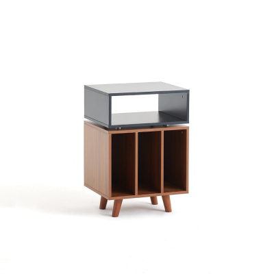 Norstone Stockholm 700, schwarz/Nussbaum