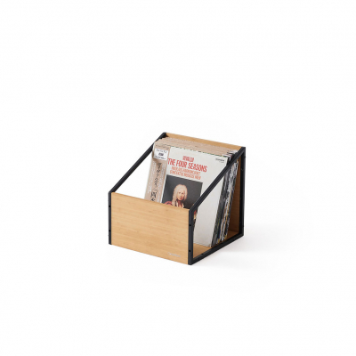 NorStone Vinyl LP Case, Bambus/schwarz