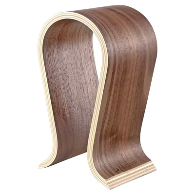 Norstone Wooden Headphone Stand, Kopfhörerständer aus Walnuss