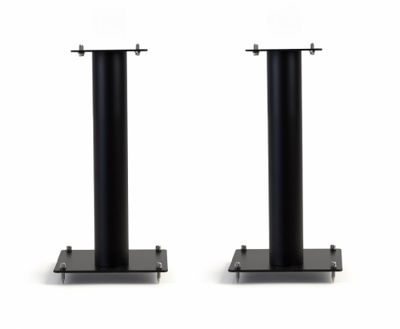 Norstone Stylum 1, Lautsprecherständer mattschwarz, 50 cm hoch