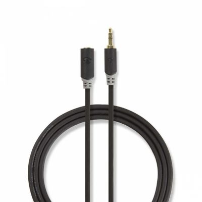 Nedis 3,5mm AUX-Kabel, Stecker auf Buchse