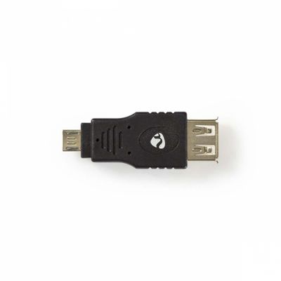 Nedis USB 2.0 Adapter, USB-A-Buchse auf Micro-USB-Stecker