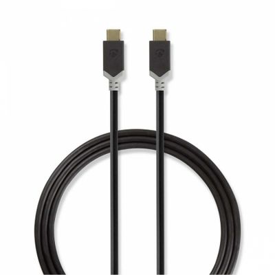 Nedis USB 3.1 USB-C-Stecker auf USB-C-Stecker, 1 m