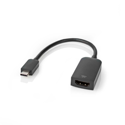 Nedis USB-C-auf-HDMI-Adapter, 4K/60 Hz, 0,2 Meter