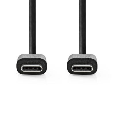 NEDIS CCGL60700 USB-C-2.0-Kabel, schwarz, 2 Meter