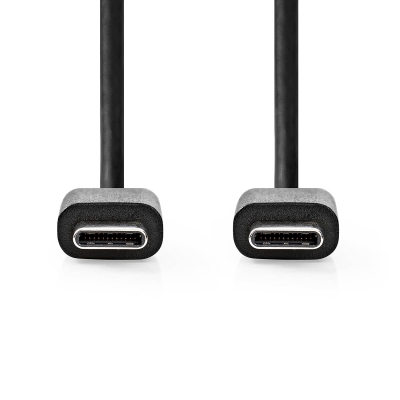 NEDIS 176CCGL60700BK30 USB-C-Kabel, schwarz, 3 Meter