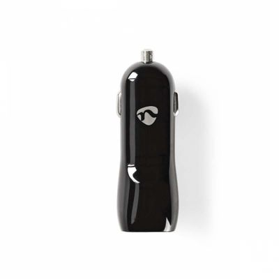 Nedis Kfz-Ladegerät, 3.4A, 1x USB-A- und 1x USB-C-Ausgang, schwarz