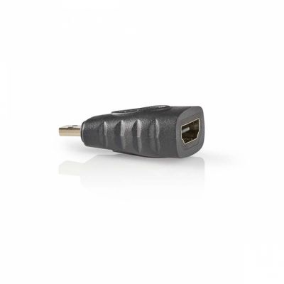 Nedis HDMI-Adapter, HDMI-Micro-Stecker auf HDMI-A-Buchse