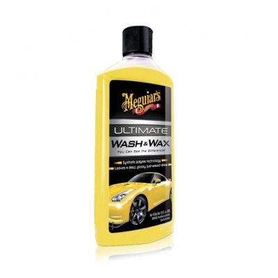 Meguiar's Ultimate Wash & Wax 473 ml, Autoshampoo mit Wachsversiegelung