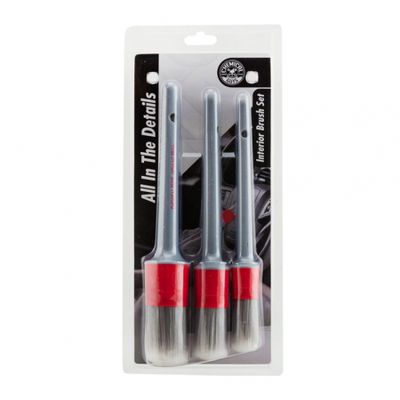 Chemical Guys Innenraum-Detailing-Bürsten, 3er-Pack