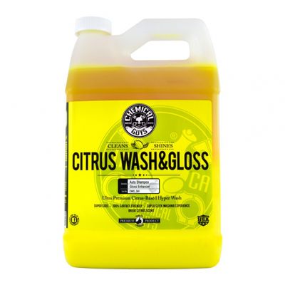 Chemical Guys Citrus Wash & Gloss Autoshampoo, 3,7 Liter