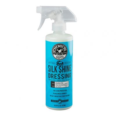 Chemical Guys Silk Shine Dressing stellt Kunststoff und Gummi wieder her, 473 ml