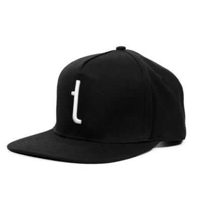 Tershine Snapback-Kappe, weißes Logo
