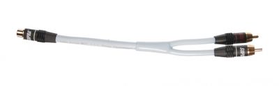 SUPRA Y-Link Adapter F-M 25 cm, 1 Buchse auf 2 Stecker