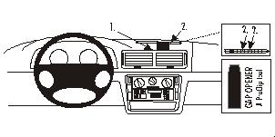 Brodit Verstärkter ProClip, Volkswagen Passat 97-05