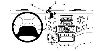 Brodit Verstärkter ProClip, Iveco Daily 06-14