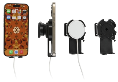 Brodit Halterung mit Kugelgelenk, Apple iPhone 12/12 Mini/12 Pro/12 Pro Max/13/13 Mini/13 Pro/13 Pro Max/14/14 Plus u. a.
