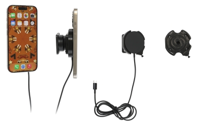 Brodit Halterung mit Kugelgelenk, Apple iPhone 12/12 Mini/12 Pro/12 Pro Max/13/13 Mini/13 Pro/13 Pro Max/14/14 Plus u. a.