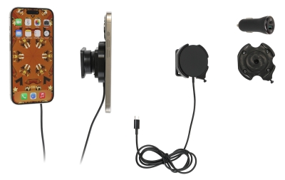 Brodit Halterung mit Kugelgelenk, Apple iPhone 12/12 Mini/12 Pro/12 Pro Max/13/13 Mini/13 Pro/13 Pro Max/14/14 Plus u. a.