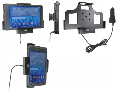 Brodit Aktiver Halter mit Zigarettenanzünderanschluss, Samsung Galaxy Tab Active 8.0 SM-T365