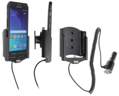 Brodit Aktiver Halter mit Zigarettenanzünderanschluss, Samsung Galaxy S6 Active
