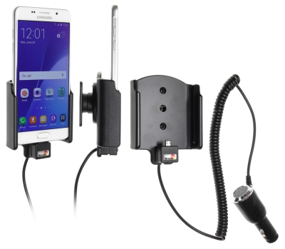 Brodit Aktivhalterung mit Zigarettenanzünderstecker, Samsung Galaxy A5 (2016)