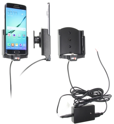 Brodit Aktivhalterung für feste Installation, Samsung Galaxy S6 edge
