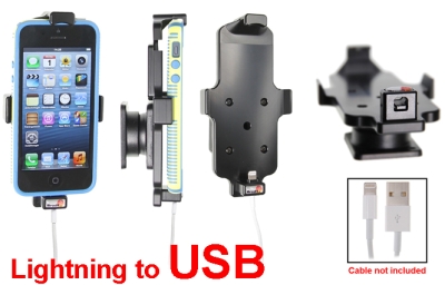 Brodit Halterung für Kabelanschluss, Apple iPhone 5/5C/5S/SE