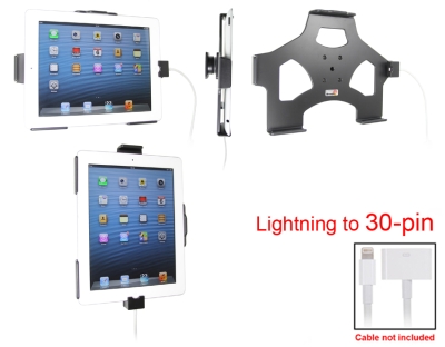 Brodit Halterung für Kabelanschluss, Apple iPad 4th Gen (A1458, A1459, A1460)/With Retina (Lightning Connector)