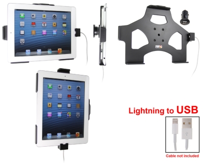 Brodit Halterung für Kabelanschluss, Apple iPad 4th Gen (A1458, A1459, A1460)/With Retina (Lightning Connector)