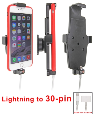 Brodit Halterung für Kabelanschluss, Apple iPhone 6 Plus/6S Plus/7 Plus/8 Plus/Xs Max