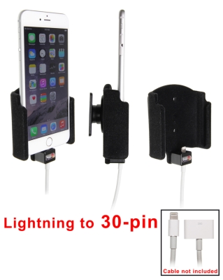 Brodit Halterung für Kabelanschluss, Apple iPhone 6S Plus/7 Plus/8 Plus/Xs Max