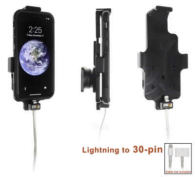 Brodit Halterung für Kabelanschluss, Apple iPhone X/Xs
