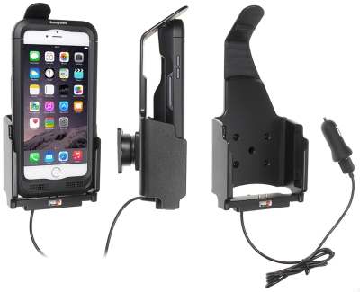 Brodit Aktivhalterung mit USB-Kabel und Zigarettenanzünder-Adapter, Apple iPhone 6 Plus