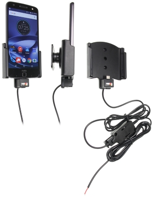Brodit Aktivhalter zur festen Installation, Motorola Moto Z Force Droid