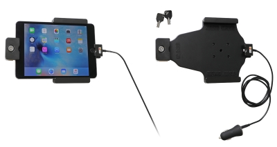 Brodit Halterung mit Schlüsselschloss, Apple iPad Mini 2019/4 (A1538, A1550)/5th Gen (A2124, A2125, A2126, A2133)