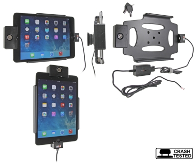Brodit Halterung mit Schlüsselschloss, Apple iPad Mini 2 (A1489, A1490, A1491)/3 (A1599, A1600)/Retina