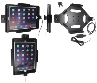 Brodit Halterung mit Schlüsselschloss, Apple iPad Air 2 (A1566, A1567)