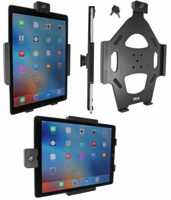 Brodit Halterung mit Schlüsselschloss, Apple iPad Pro 12.9 (A1584, A1652, A1670, A1671)