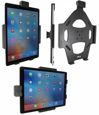 Brodit Halterung mit Feder-Schloss, Apple iPad Pro 12.9 (A1584, A1652, A1670, A1671)