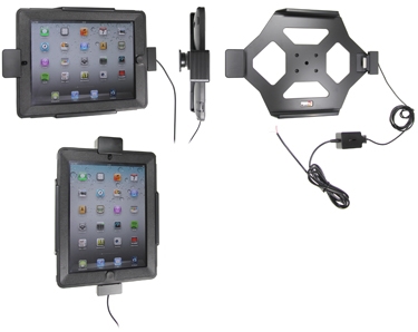Brodit Halter mit Federverriegelung, Apple iPad 3rd Gen (A1416, A1430, A1403)