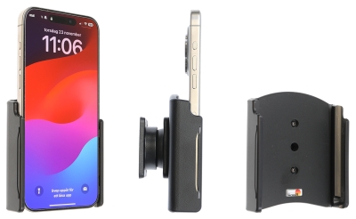 Brodit Passivhalterung mit Kugelgelenk, Apple iPhone 15 Pro Max