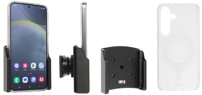 Brodit Handyhülle mit Passivhalterung, Samsung Galaxy S24+ SM-S926B/DS