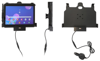 Brodit Aktivhalterung mit Zigarettenanzünderstecker, Samsung Galaxy Tab Active Pro T540/T545/T547/T547U